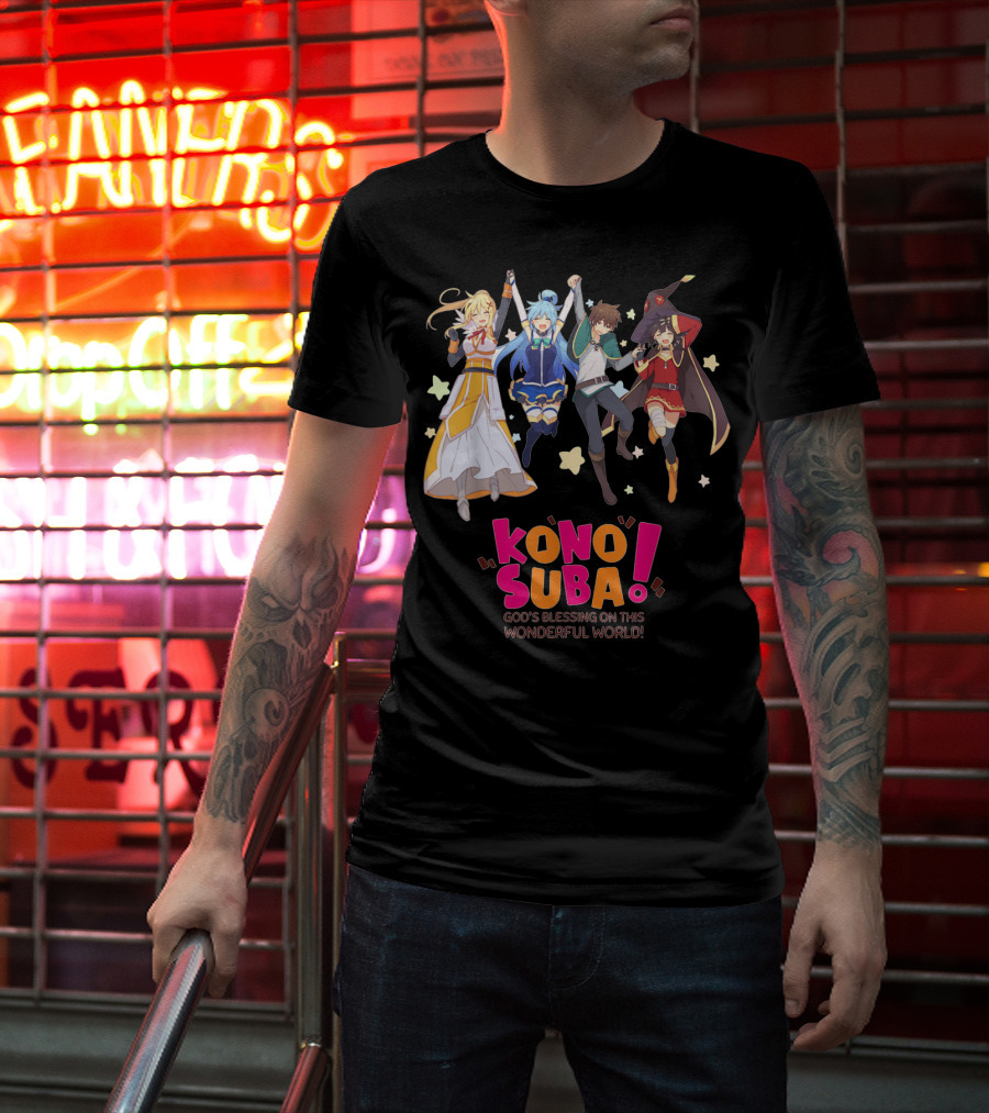 KonoSuba God's Blessing On This Wonderful World Megumin Explosion T-Shirt