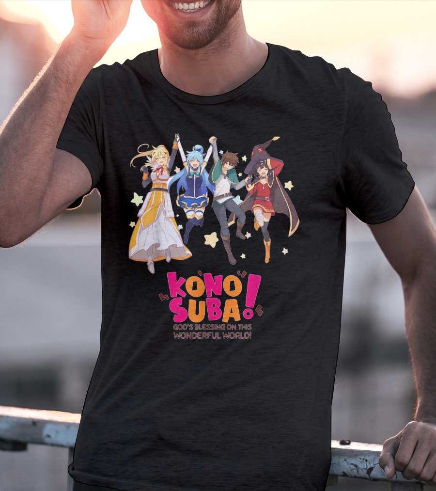 KonoSuba God's Blessing On This Wonderful World Megumin Explosion T-Shirt