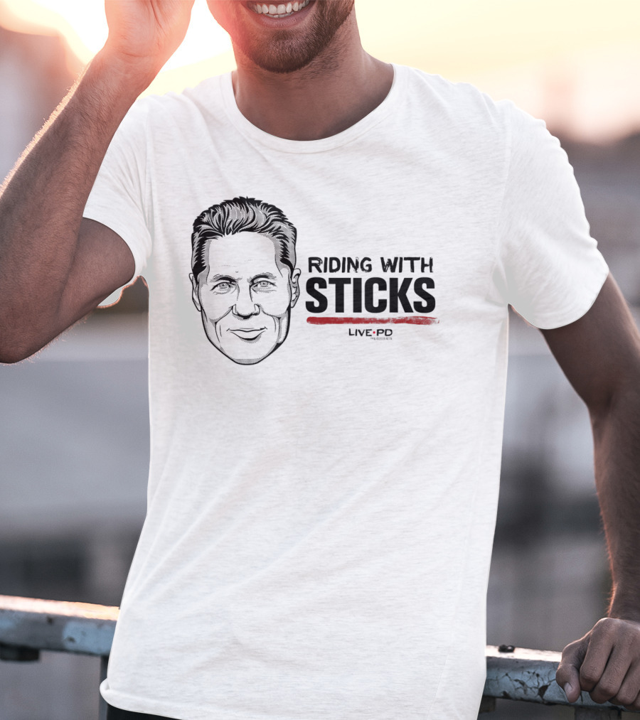 Riding With Sticks Live PD T-Shirt