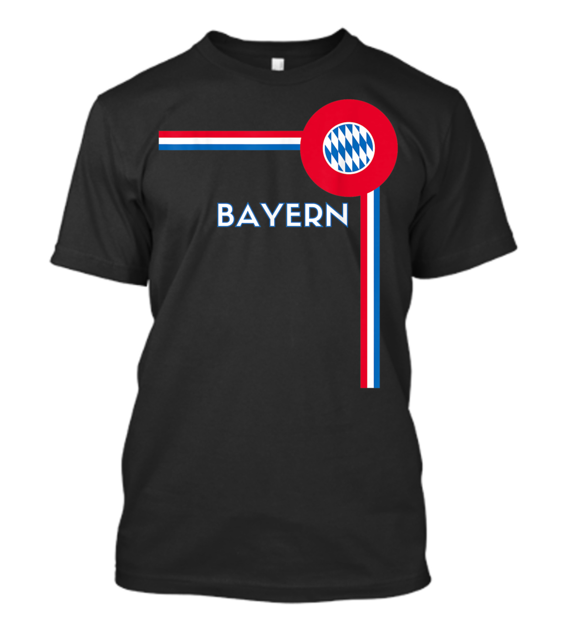 Bayern Munich Soccer FC Styled Spin Sports T-Shirt