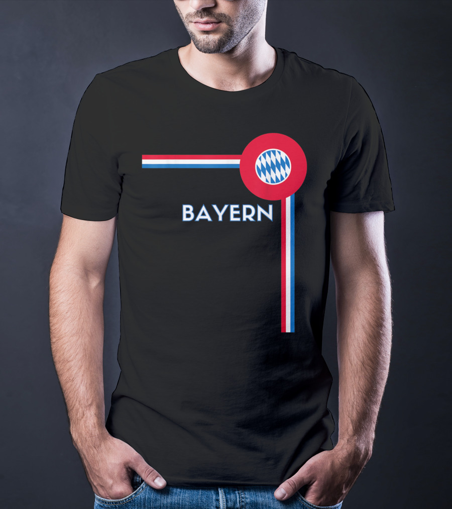 Bayern Munich Soccer FC Styled Spin Sports T-Shirt