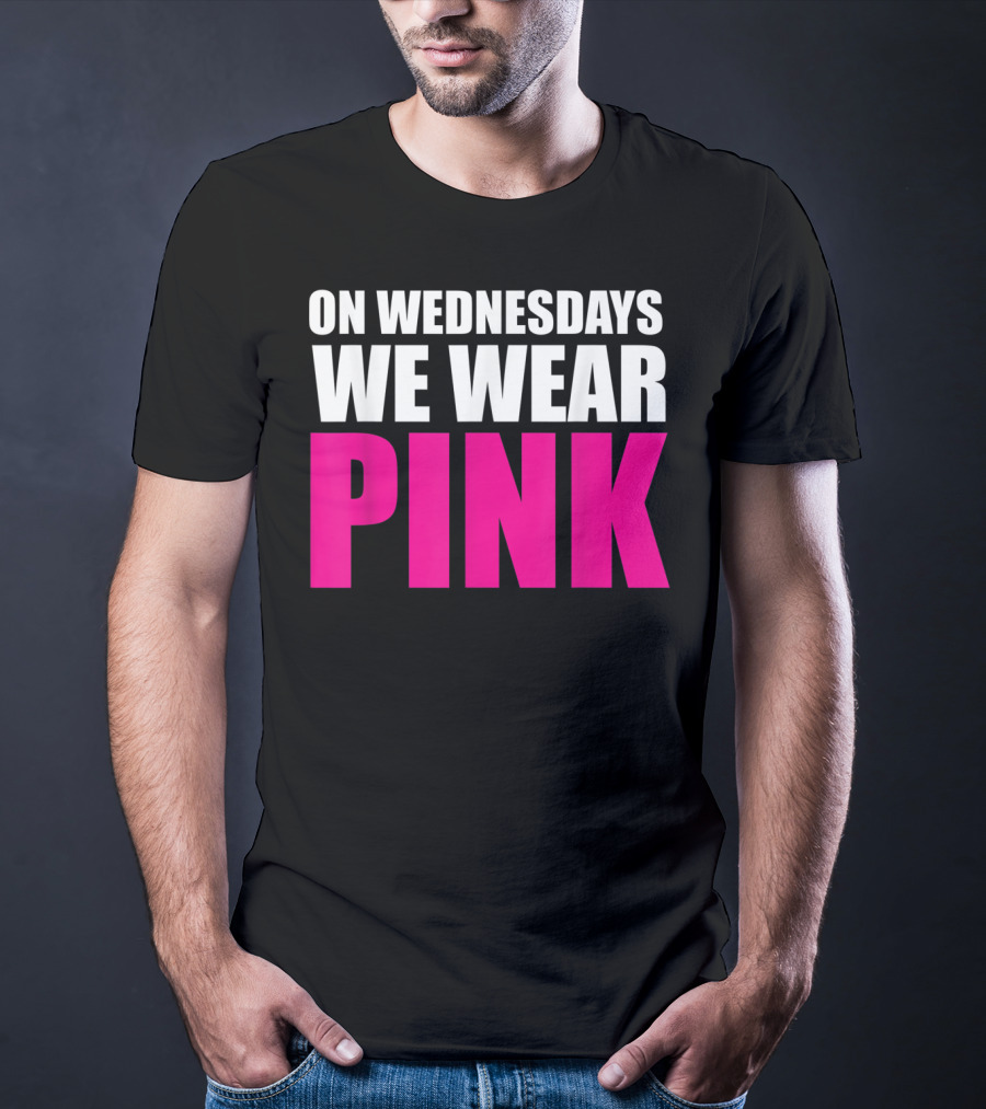 On Wednesdays We Wear Pink Mean Girls Reference T-Shirt