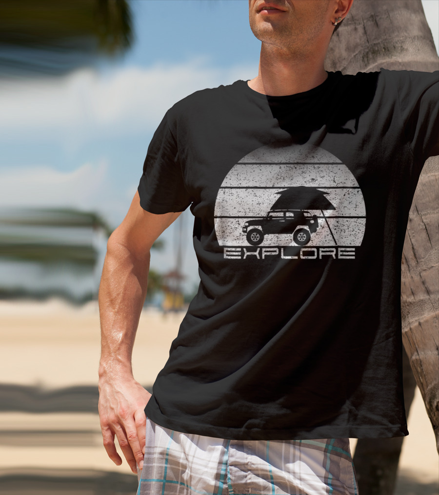 Explore Overland Adventure On 4 Wheels T-Shirt