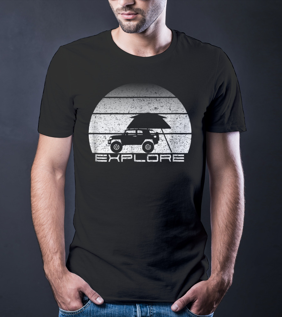 Explore Overland Adventure On 4 Wheels T-Shirt