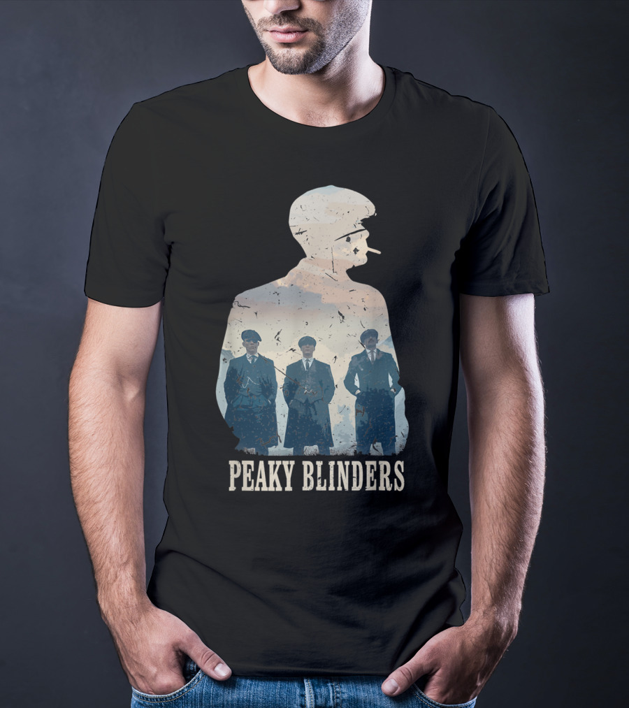 Peaky Blinders Vintage Silhouette Trio T-Shirt