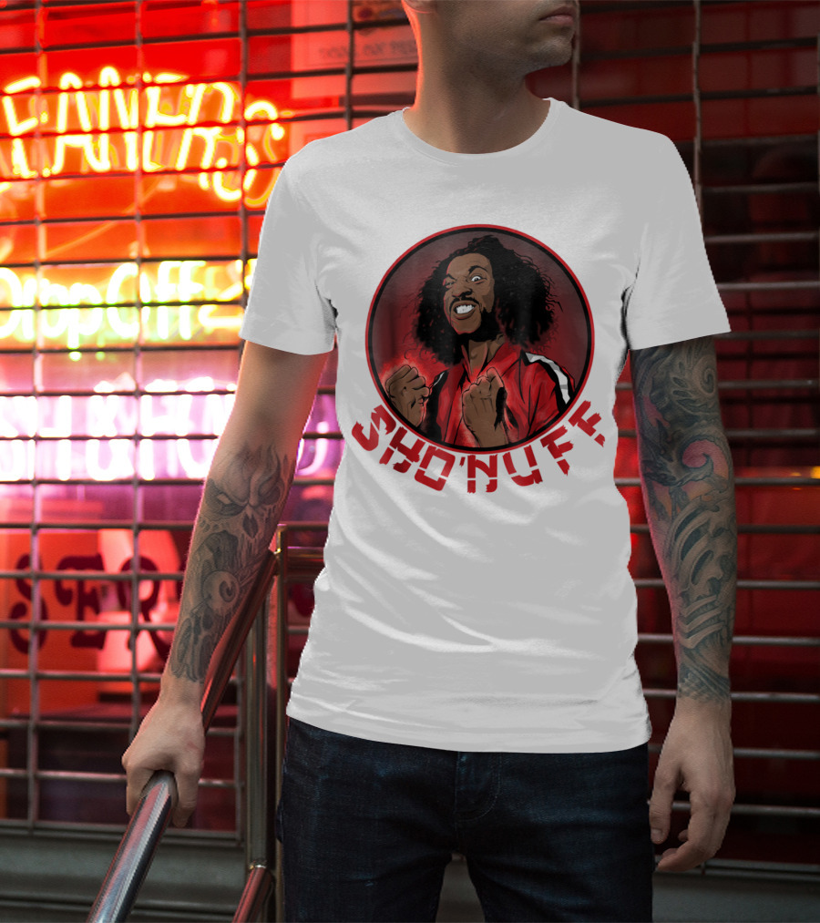 Sho'nuff Shogun Of Harlem Red Fists T-Shirt