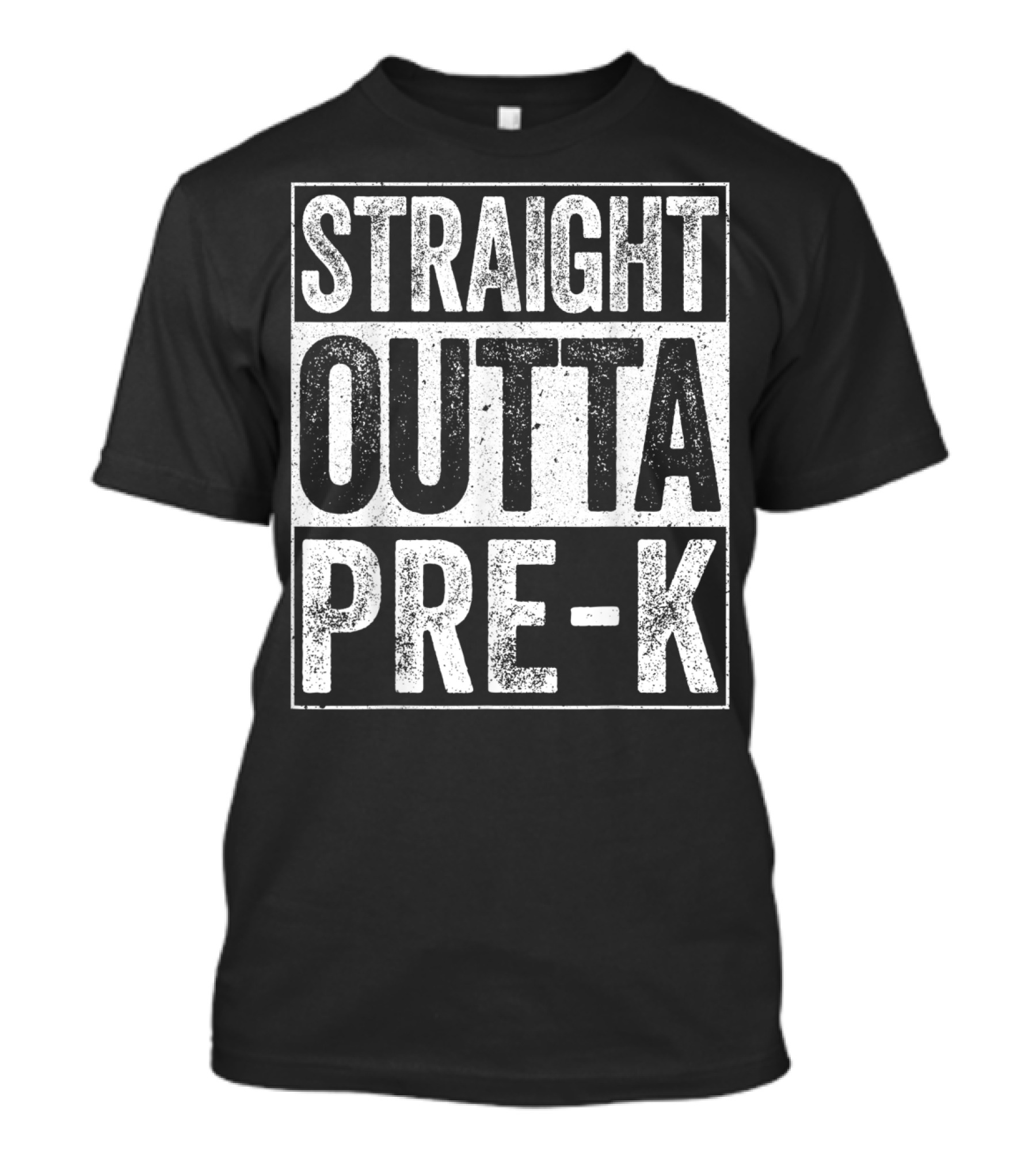 Straight Outta Pre-K Preschool Graduation T-Shirt