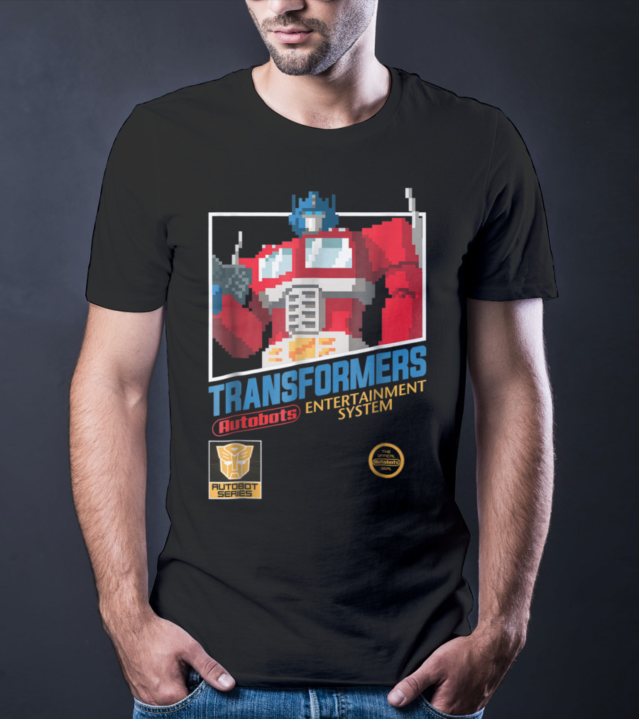 Transformers Autobot Series Optimus Prime Entertainment System T-Shirt
