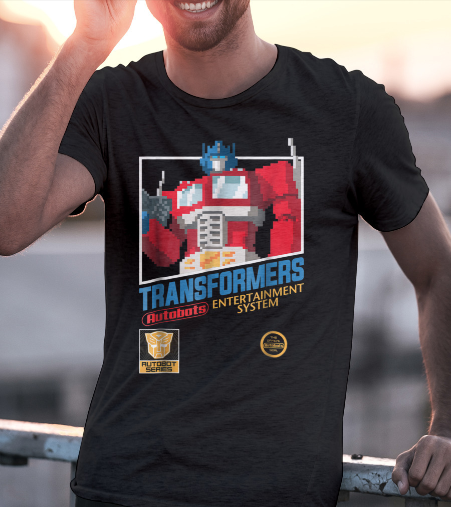 Transformers Autobot Series Optimus Prime Entertainment System T-Shirt
