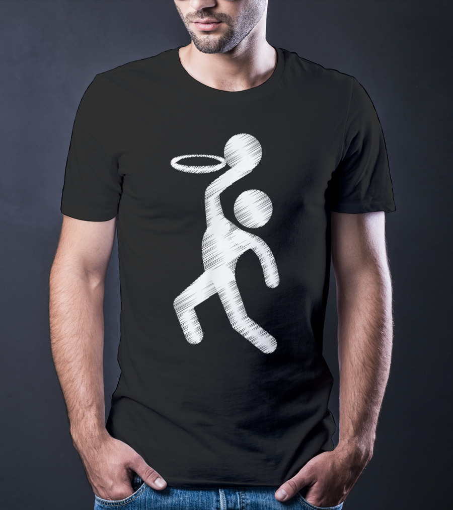 Basketball Life Of A Baller Dunking Action T-Shirt