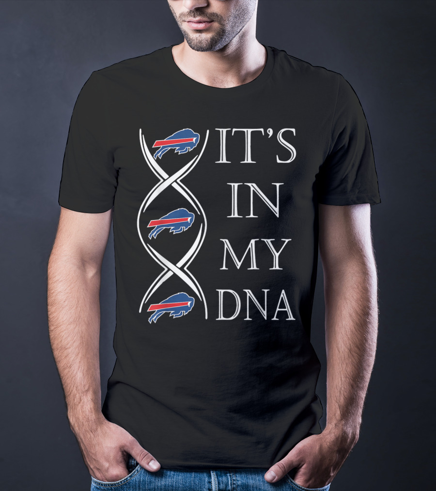 Christmas Buffalo Bills It's In My DNA Football T-Shirt