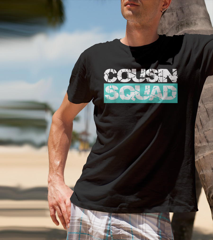 Cousin Squad Kids Women Men Girl Matching Family T-Shirt