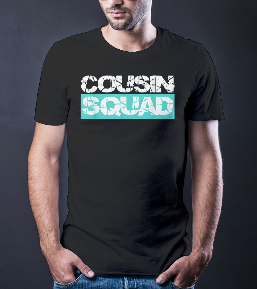 Cousin Squad Kids Women Men Girl Matching Family T-Shirt
