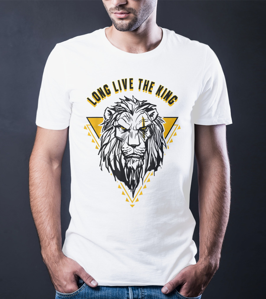 Disney The Lion King Live Action Long Live The King Scar T-Shirt