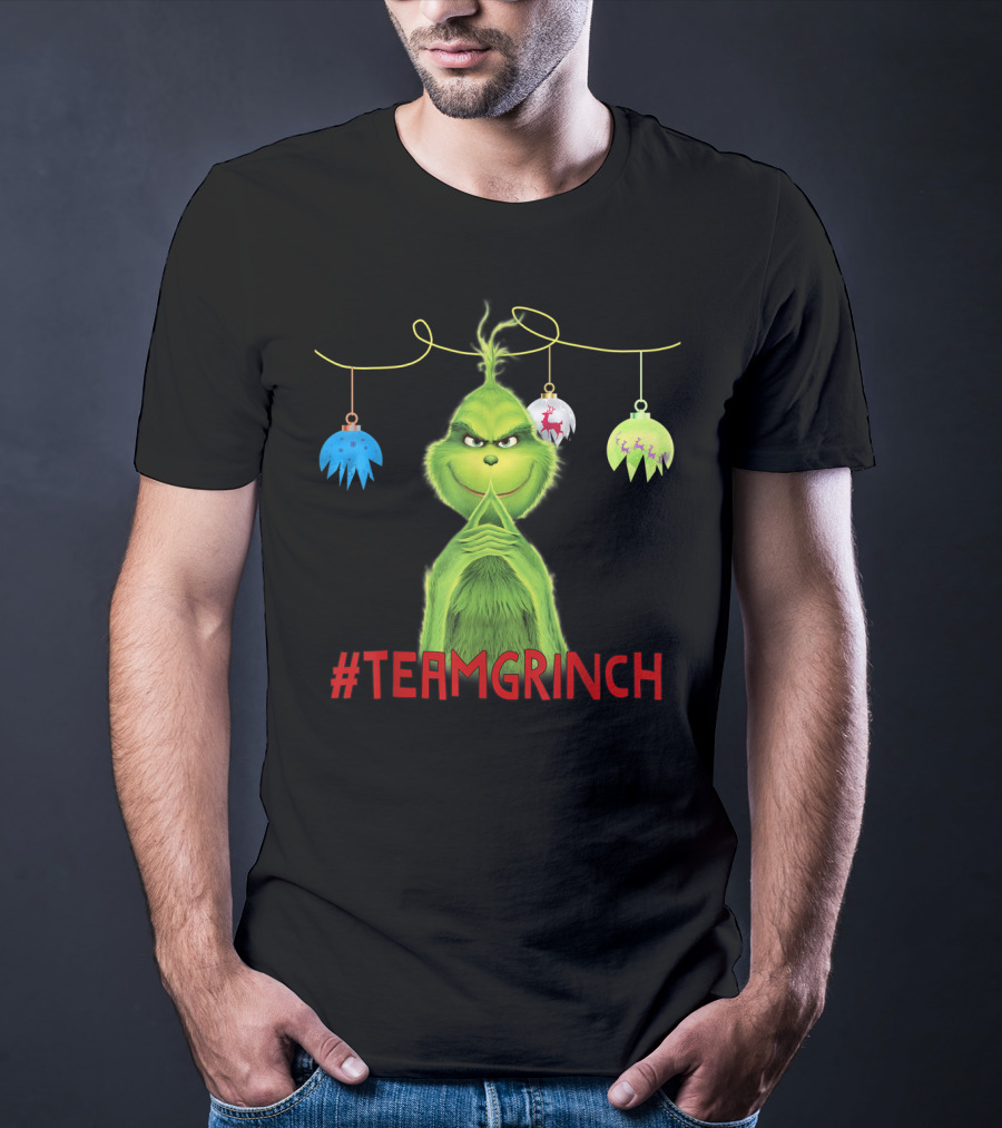 Drseuss Thegrinch #Teamgrinch Christmas T-Shirt