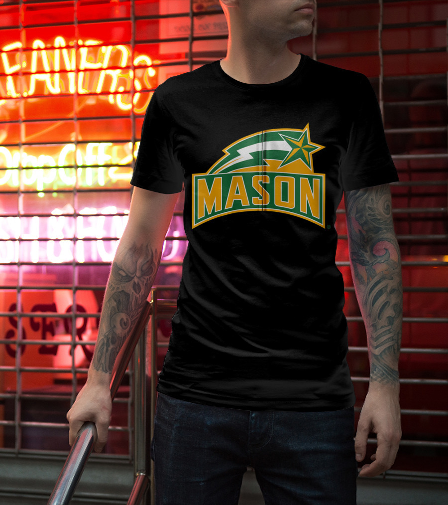 George Mason University Patriots NCAA Mason Star T-Shirt