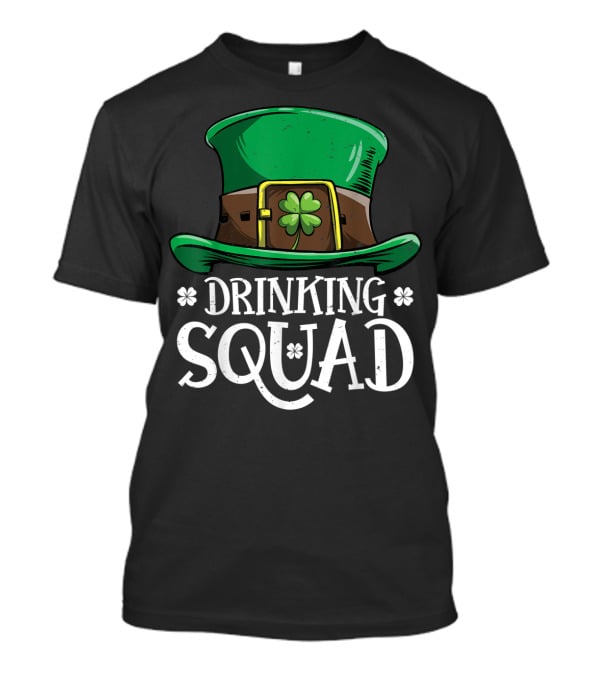 Drinking Squad Leprechaun St Patricks Day Men T-Shirt