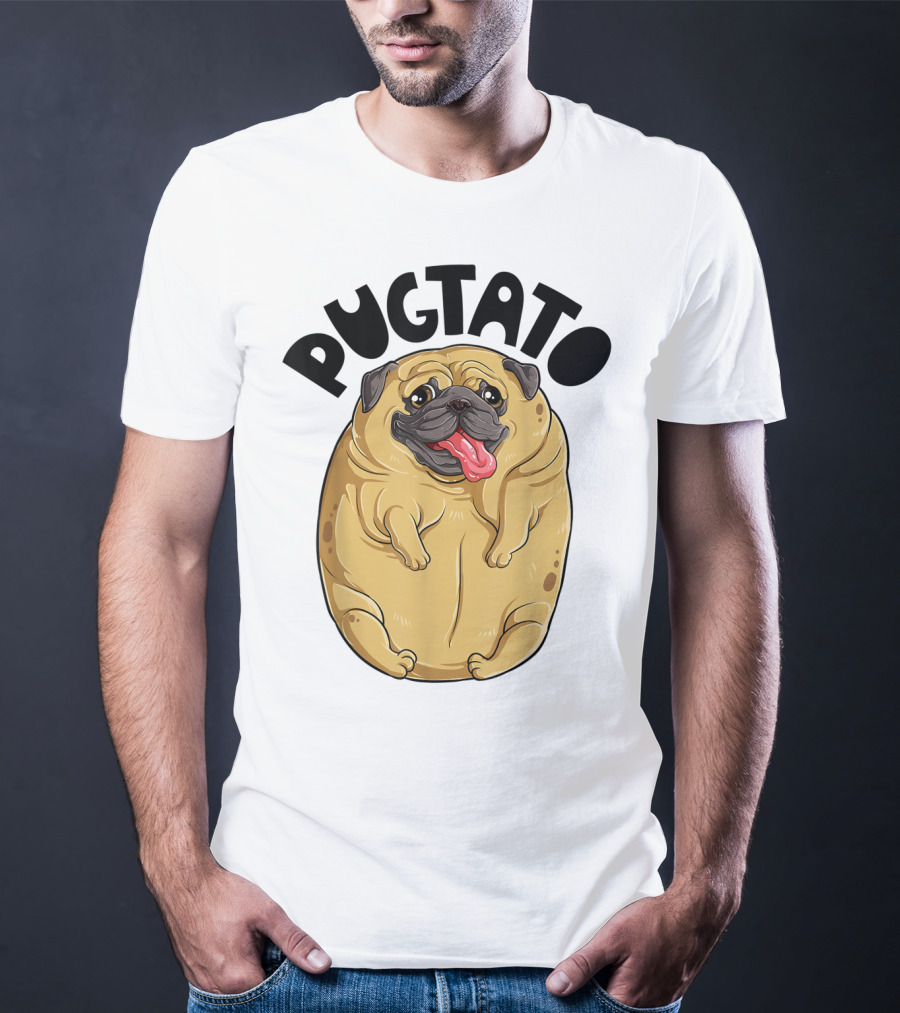 Pugtato Pug Potato Dog Lovers T-Shirt