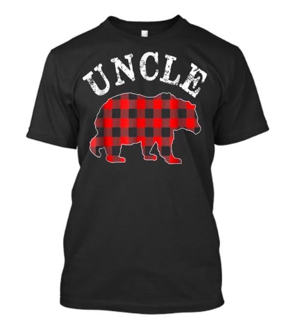 Uncle Red Plaid Bear T-Shirt