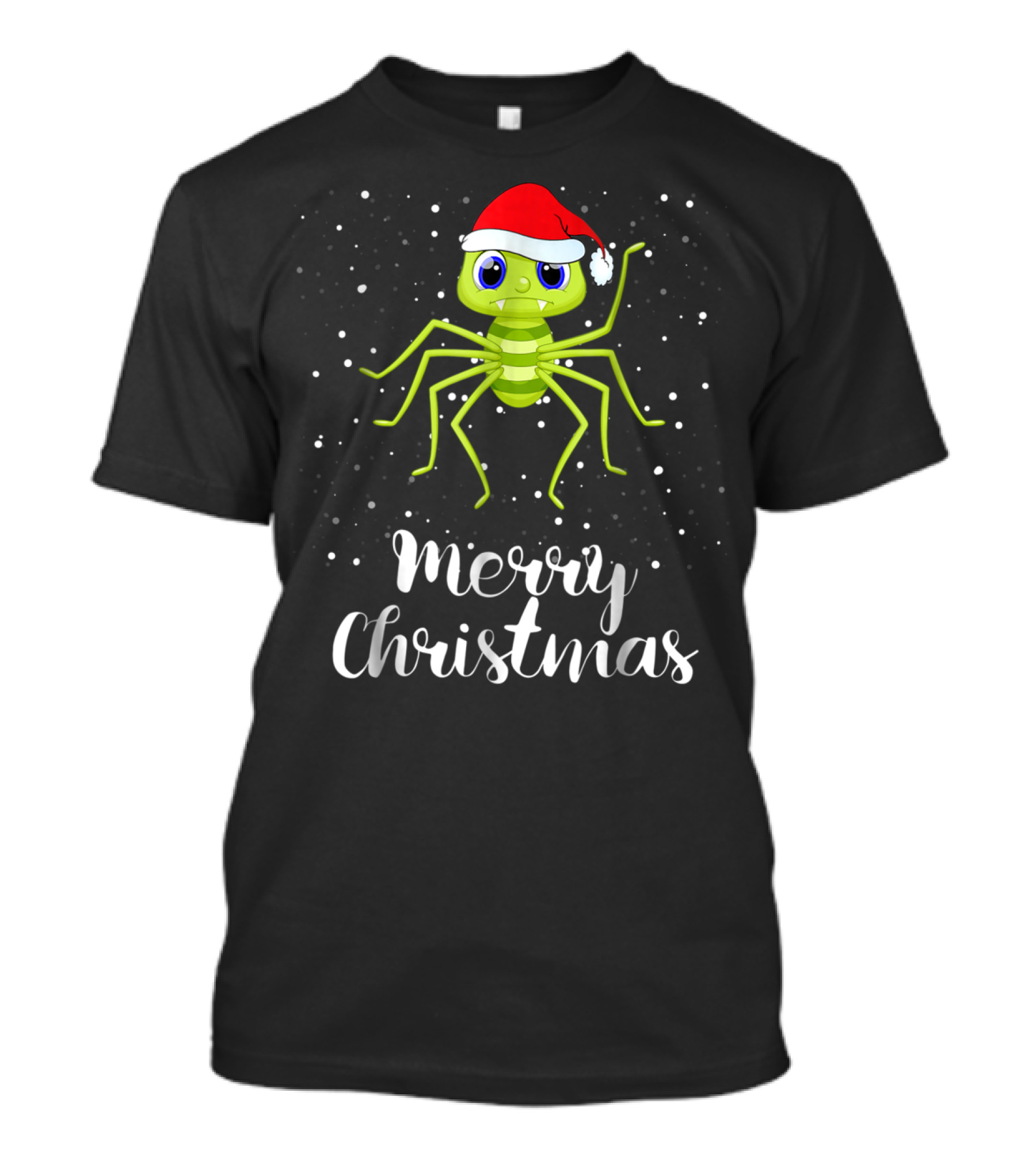 Merry Christmas Spider Funny Family Group Holiday T-Shirt