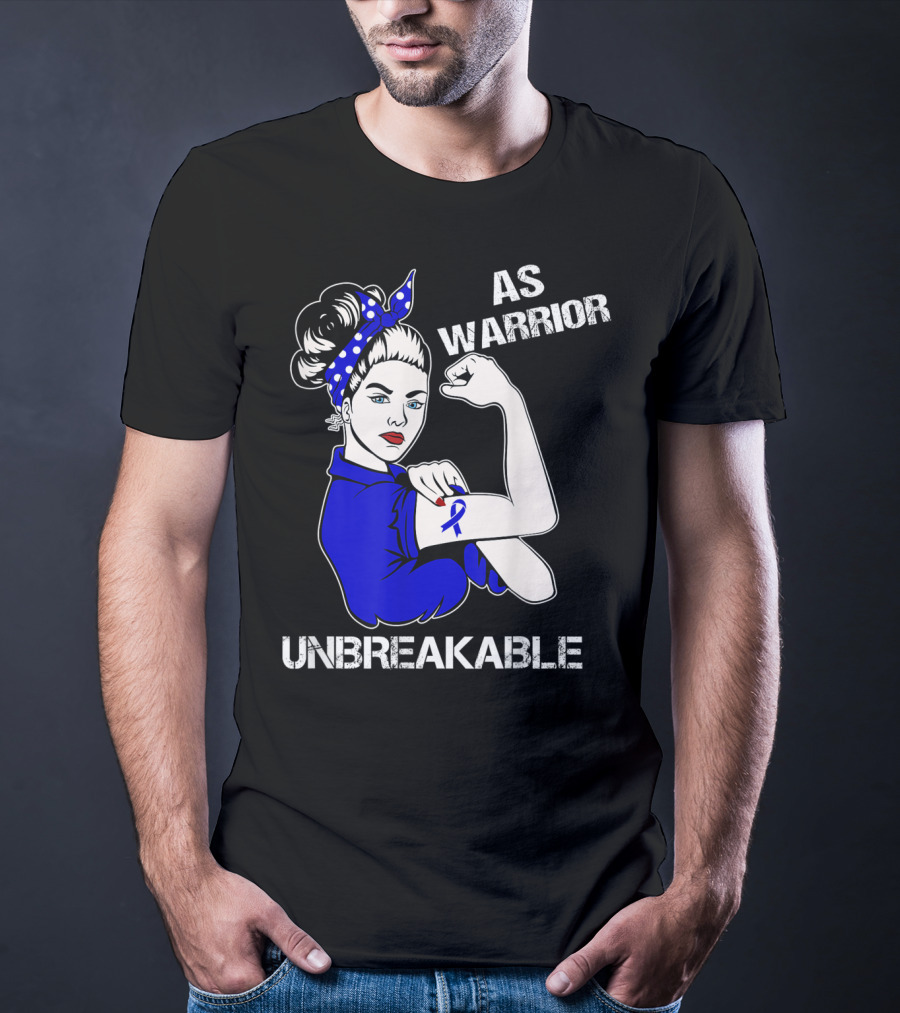 AS Warrior Unbreakable Rosie The Riveter T-Shirt
