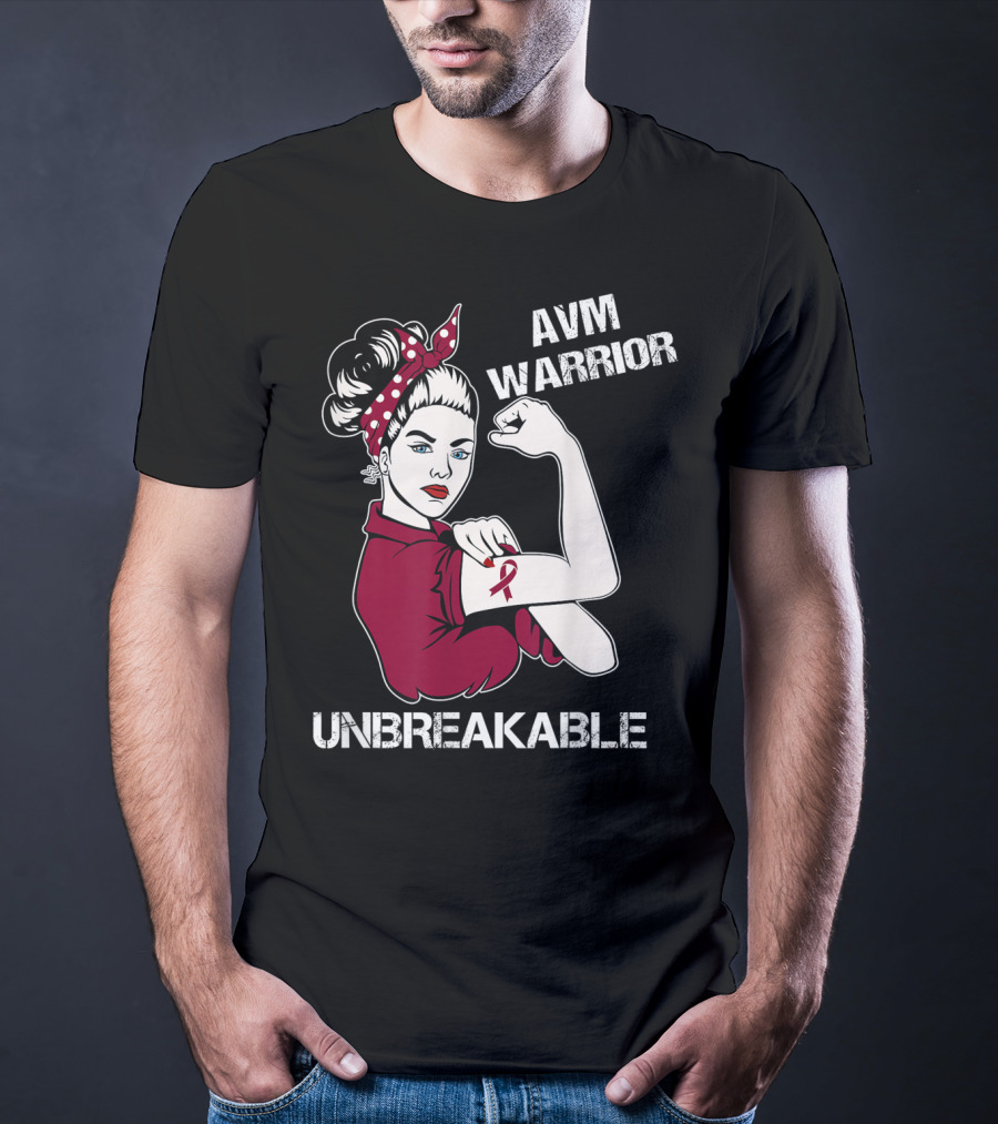 AVM Warrior Unbreakable Rosie Riveter T-Shirt