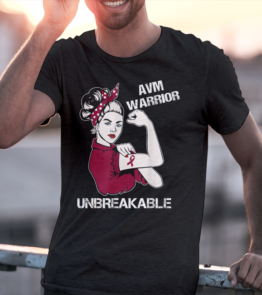AVM Warrior Unbreakable Rosie Riveter T-Shirt