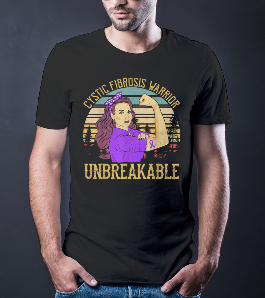 Cystic Fibrosis Warrior Unbreakable T-Shirt