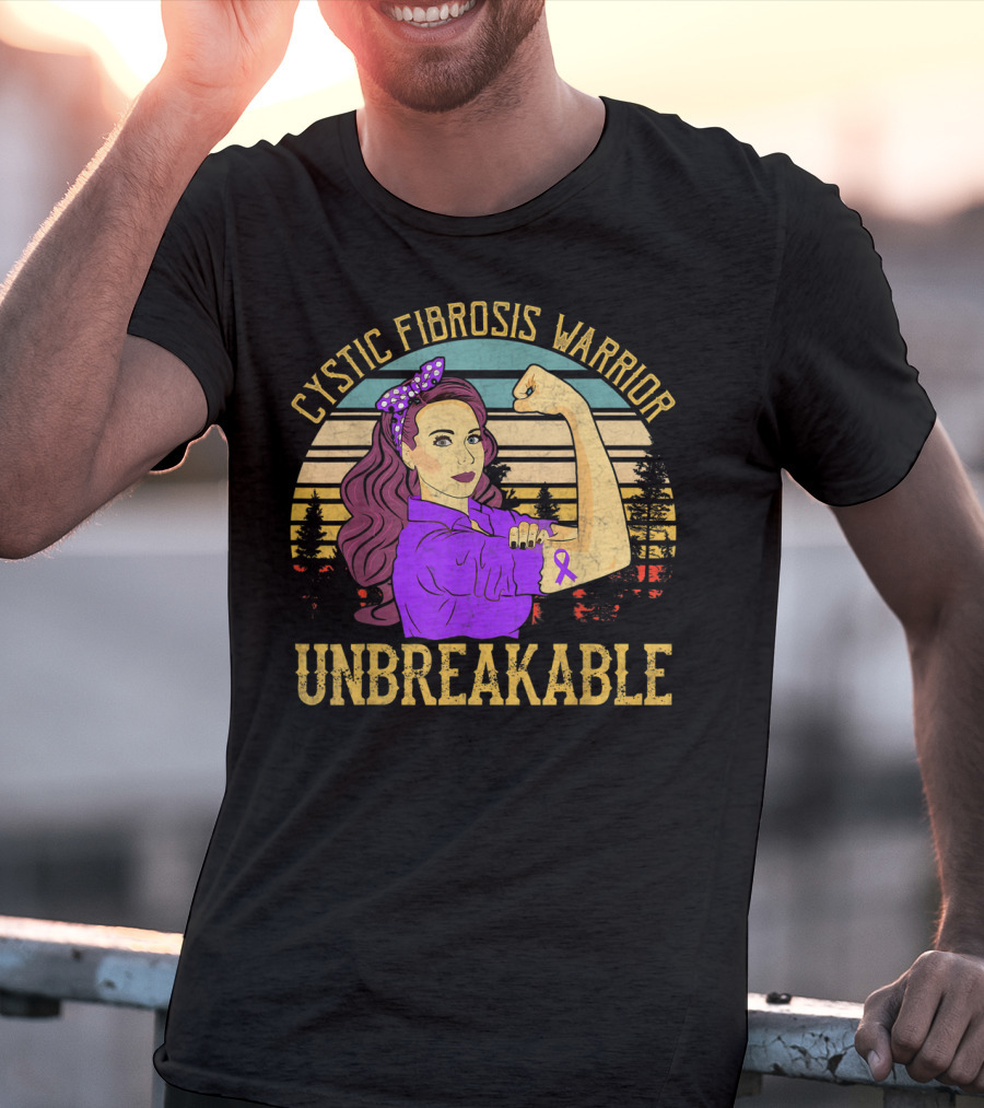 Cystic Fibrosis Warrior Unbreakable T-Shirt
