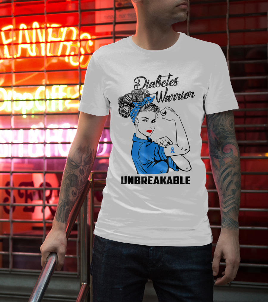 Diabetes Warrior Unbreakable T-Shirt