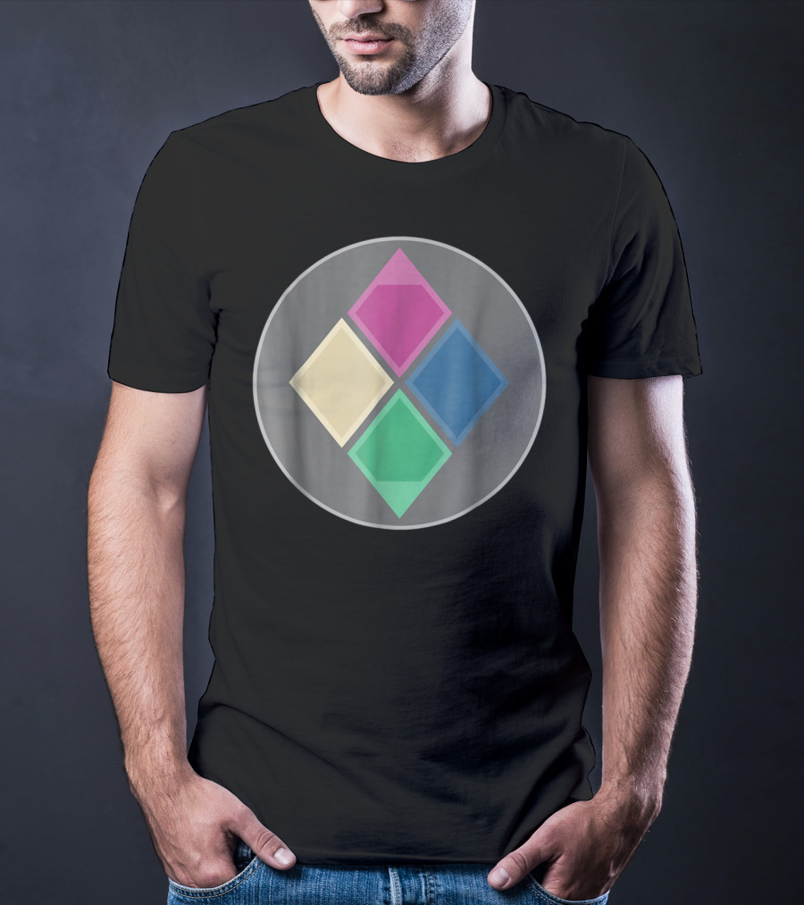 Great Diamond Unbreakable Empress Colorful Diamond T-Shirt