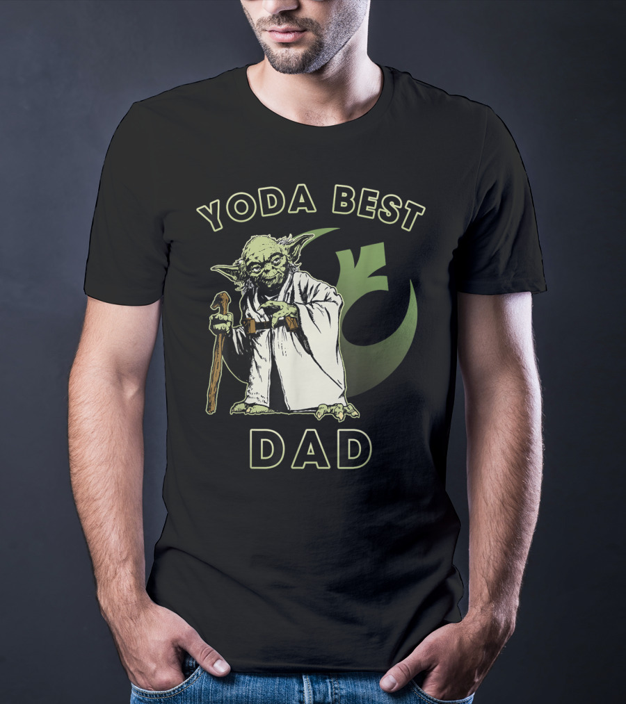 Star Wars Yoda Best Dad Rebel Alliance T-Shirt