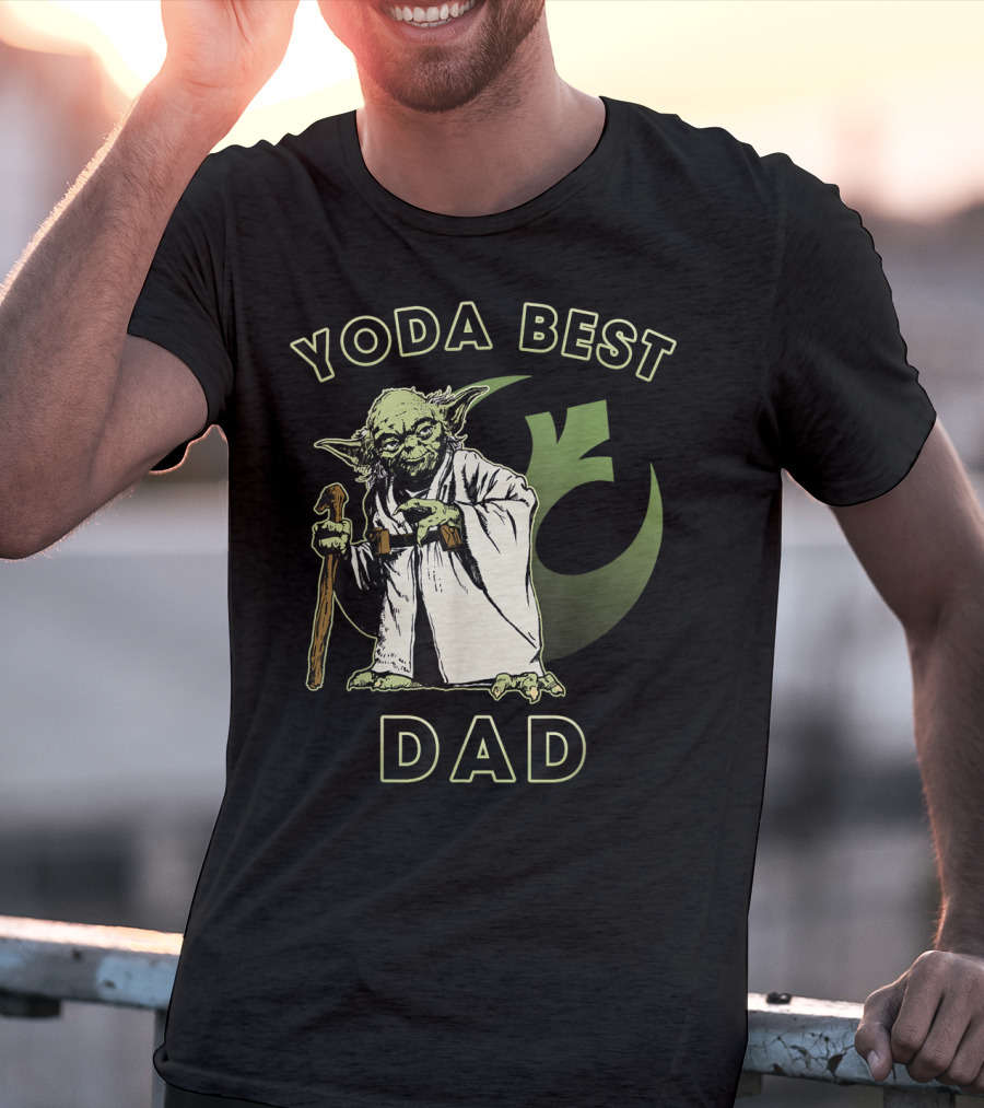 Star Wars Yoda Best Dad Rebel Alliance T-Shirt