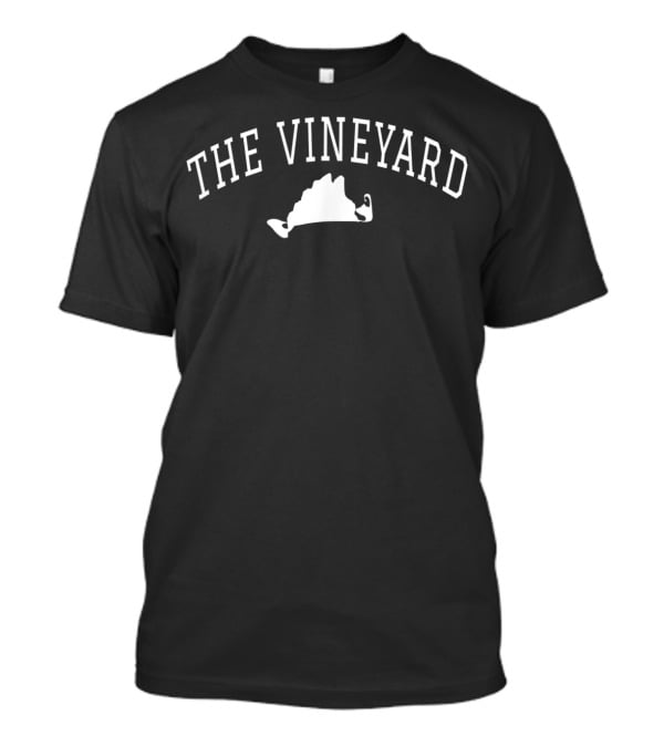 Martha's Vineyard Vacation The Vineyard Map T-Shirt