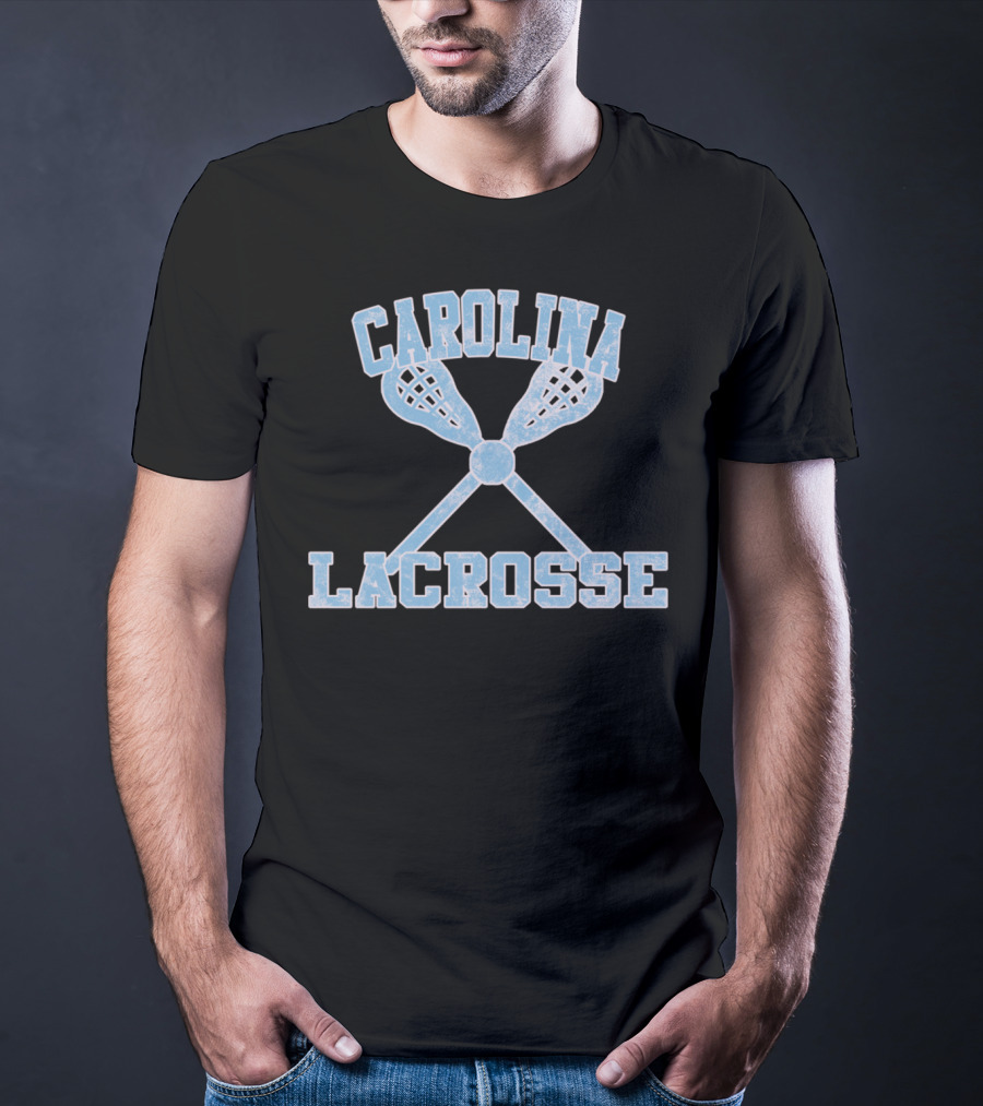 Carolina Lacrosse Crossed Sticks T-Shirt
