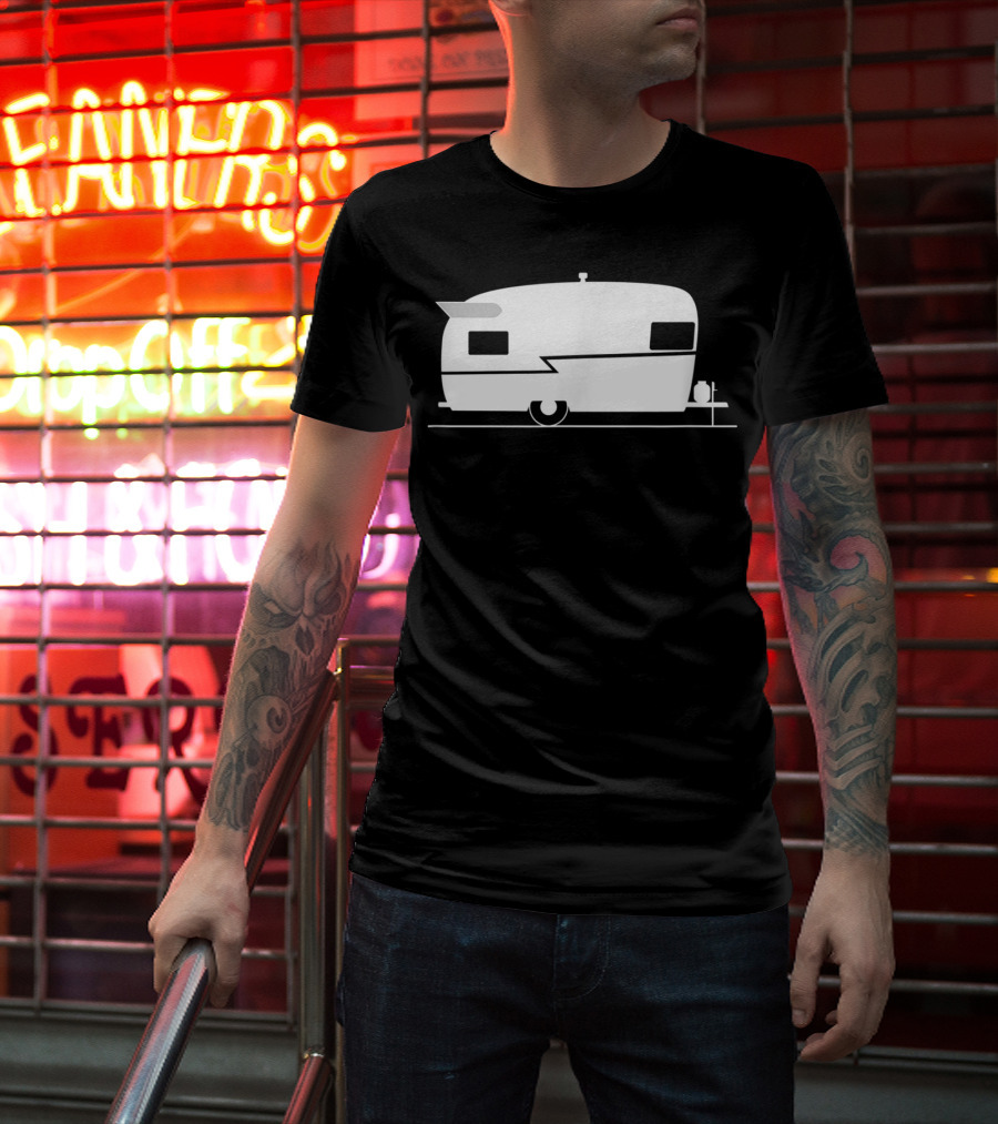 Vintage Shasta Camper Trailer T-Shirt