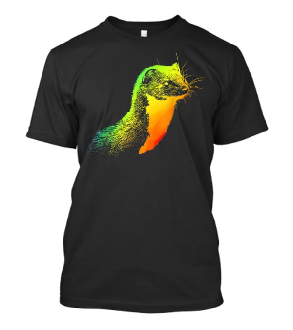 Weasel Vibrant Rainbow Spectrum T-Shirt
