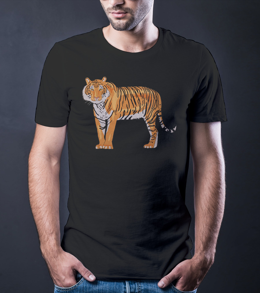 Beautiful Tiger Big Cat Animal Lover Tiger T-Shirt