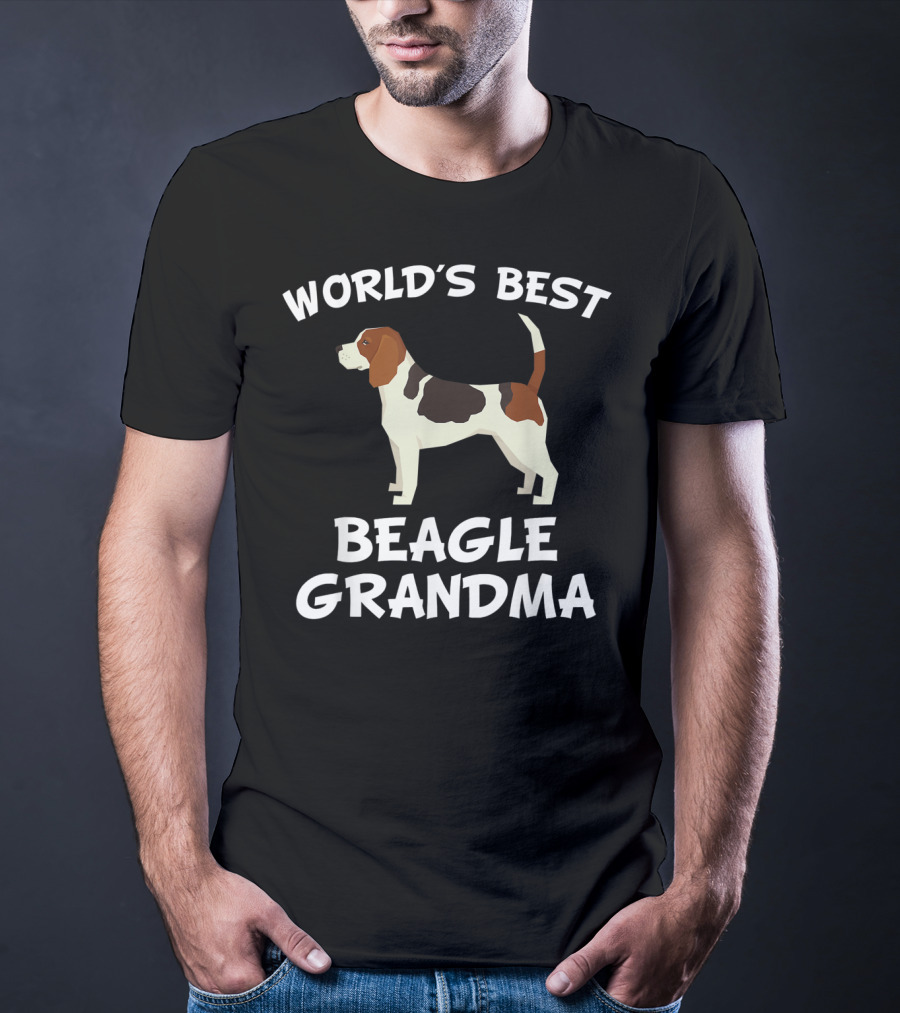 World's Best Beagle Grandma Dog Lover Gift T-Shirt