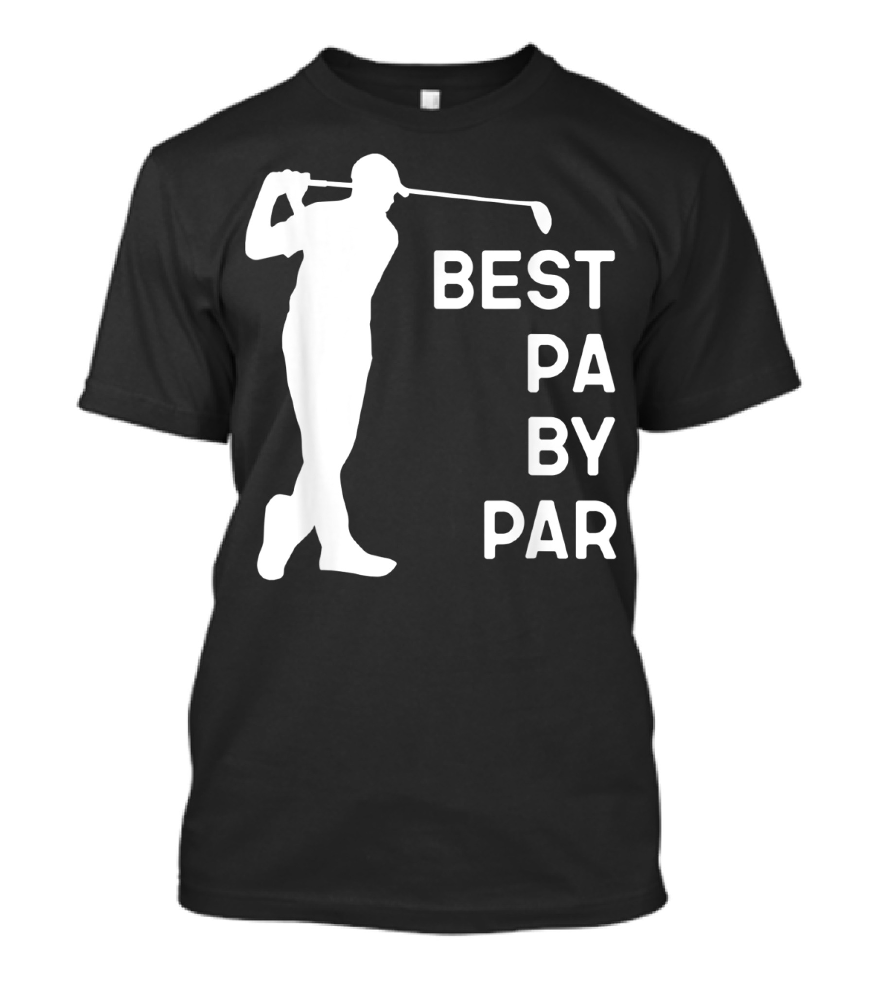 Best Pa By Par Golf Silhouette With Golfer Swing T-Shirt