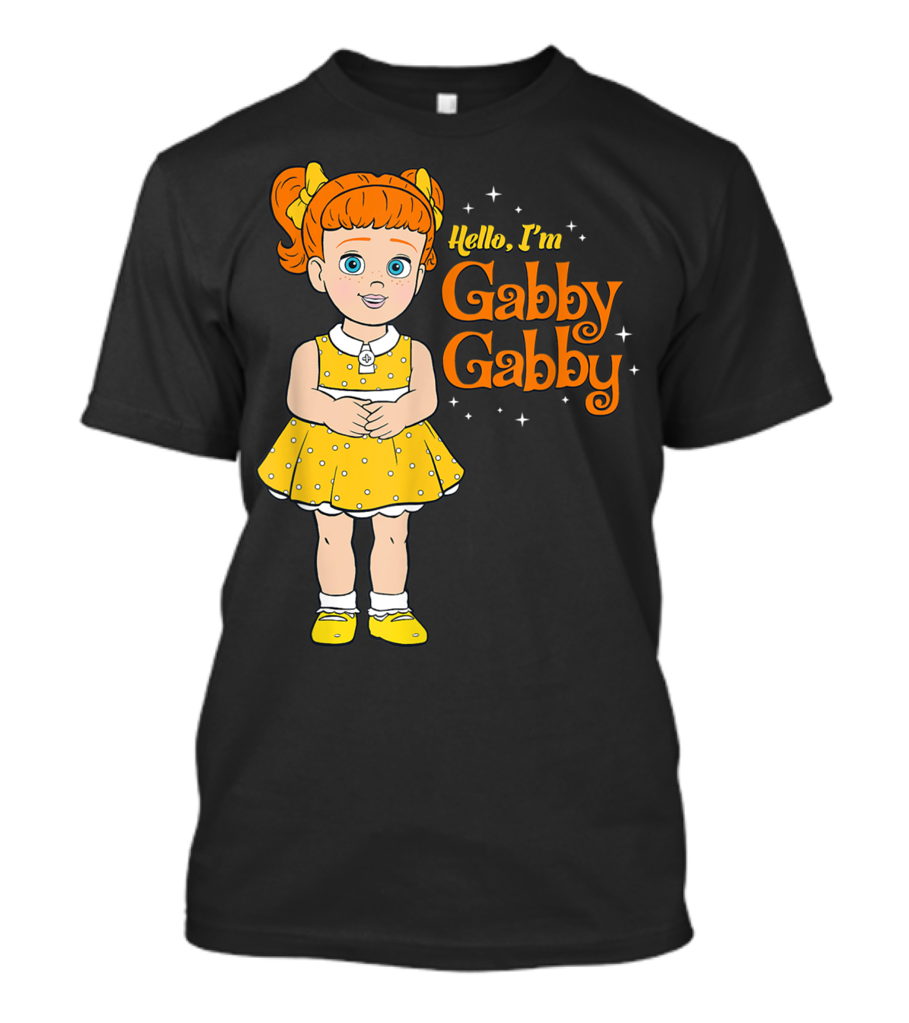 Disney Pixar Toy Story 4 Gabby Gabby Hello I'm Gabby Gabby T-Shirt