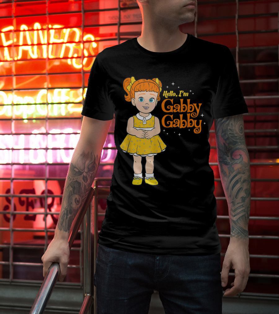 Disney Pixar Toy Story 4 Gabby Gabby Hello I'm Gabby Gabby T-Shirt