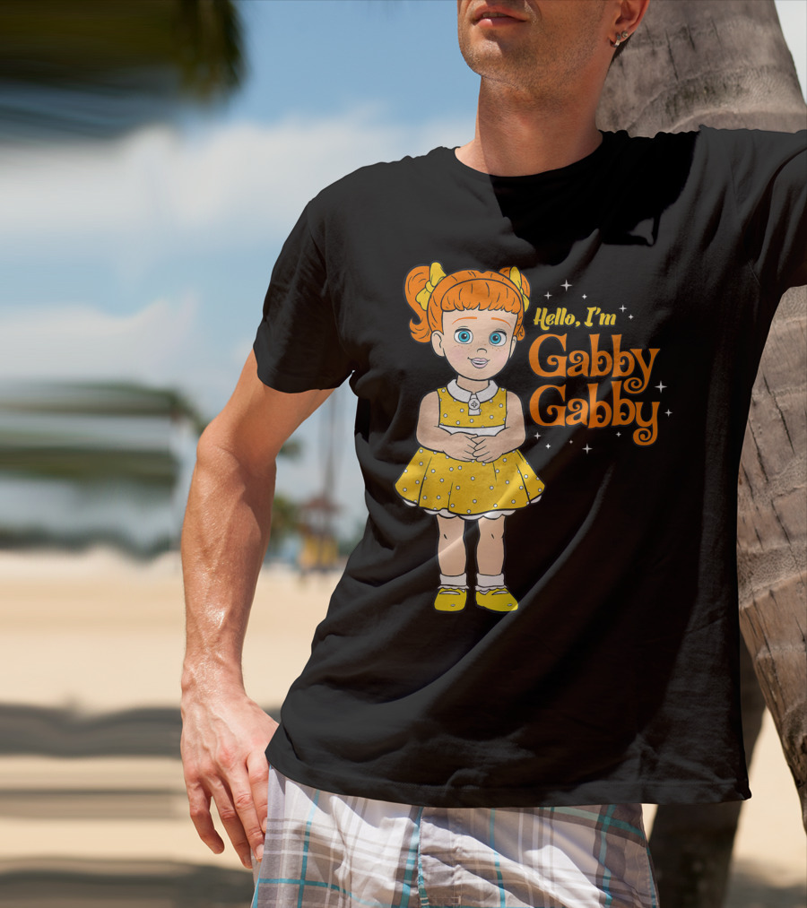 Disney Pixar Toy Story 4 Gabby Gabby Hello I'm Gabby Gabby T-Shirt