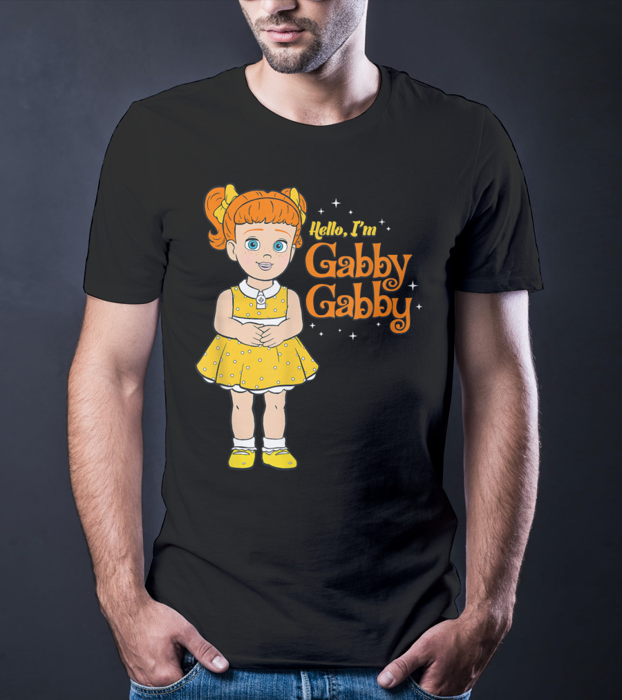 Disney Pixar Toy Story 4 Gabby Gabby Hello I'm Gabby Gabby T-Shirt