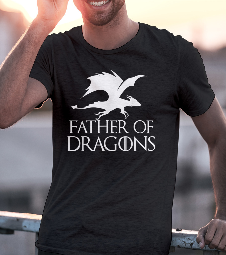 Father Of Dragons Fantasy Symbol T-Shirt