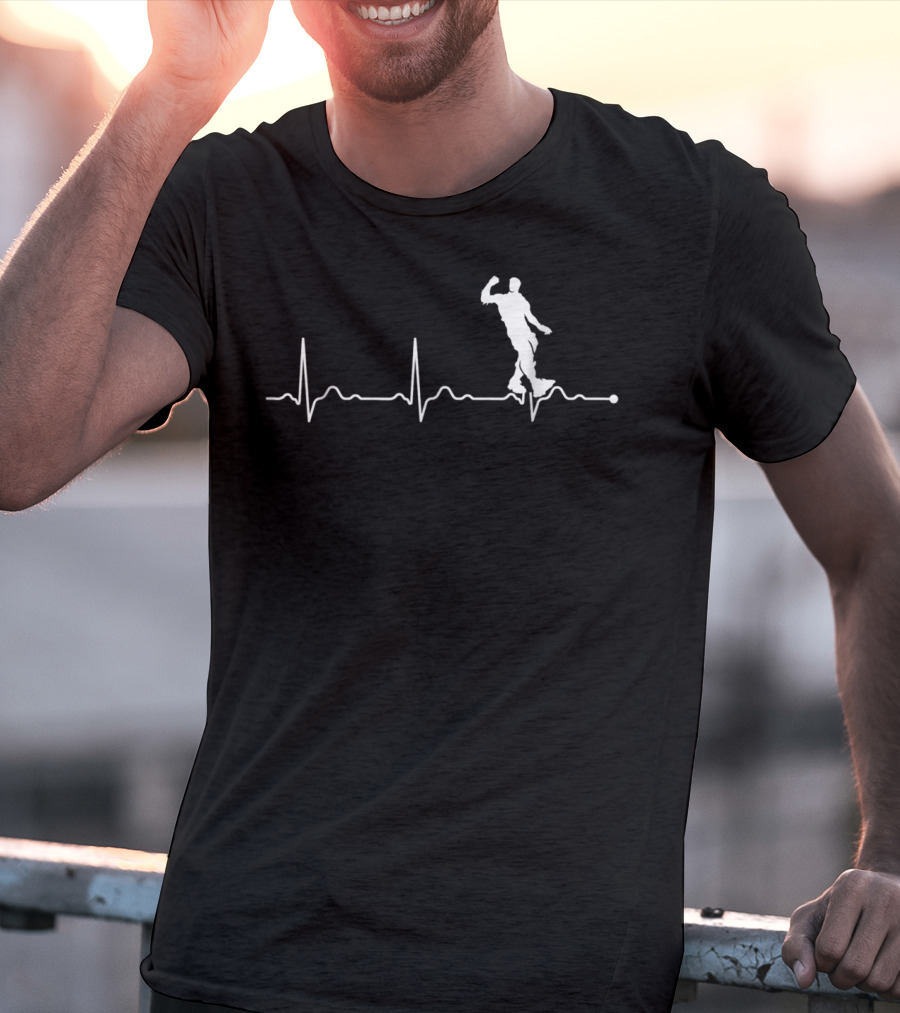 Heartbeat Dance Life Disco Party Dab Floss Boss Rhythm T-Shirt