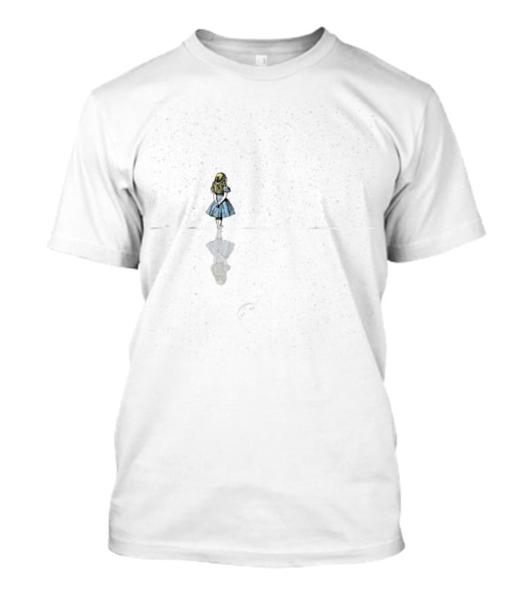 Alice In Wonderland Starry Night Reflection T-Shirt