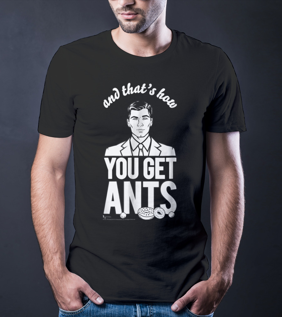 Sterling Archer And That's How You Get Ants Cookies Classic T-Shirt