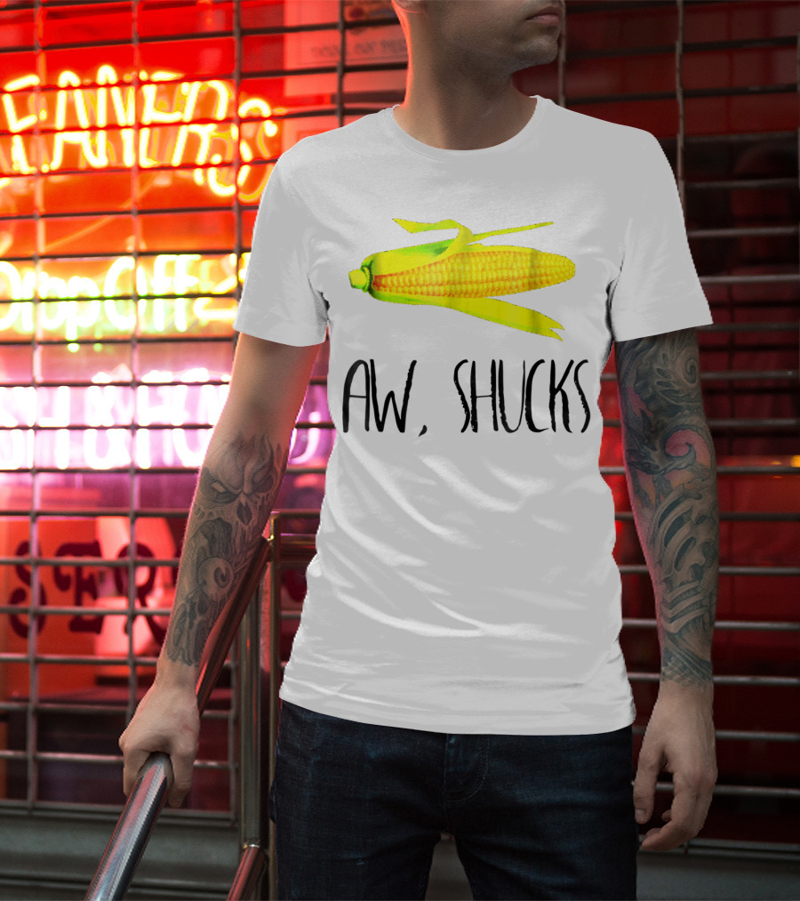Aw Shucks Amaizing Pun Corn On The Cob T-Shirt