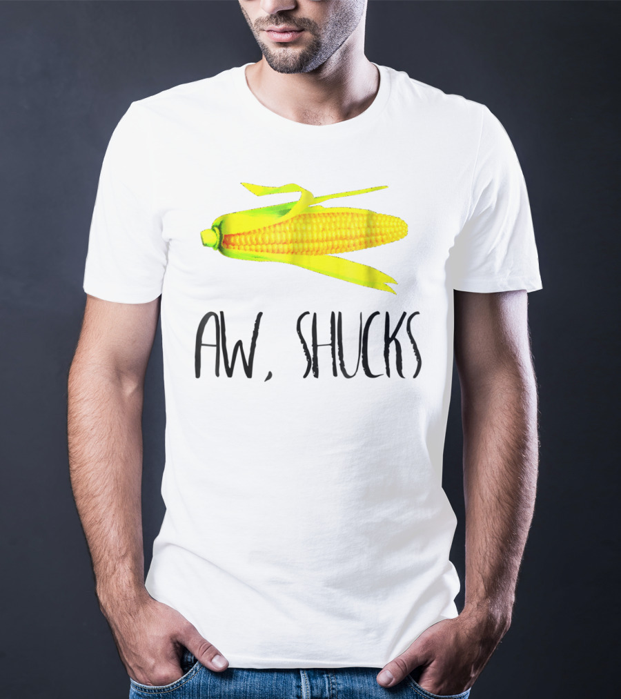 Aw Shucks Amaizing Pun Corn On The Cob T-Shirt